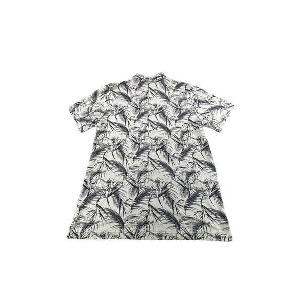 Travis Mathew Polo Shirt Mens XXL Hawaiian Camp Palm Golf Tropical - Picture 4 of 9